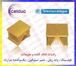 هیت سینک TELEMECANIQUE ، رادیات خنک کننده تله مکانیک ، پایه ریلی هیت سینک سلدوک