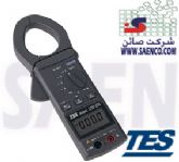 کلمپ قدرتی AC,DC دیتالاگر,آمپرمتر چنگکی,مدل TES-3063